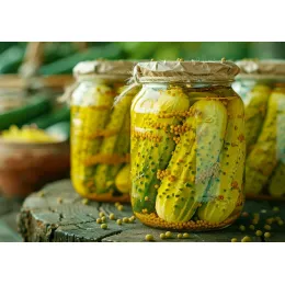 Огурцы маринованные по фински