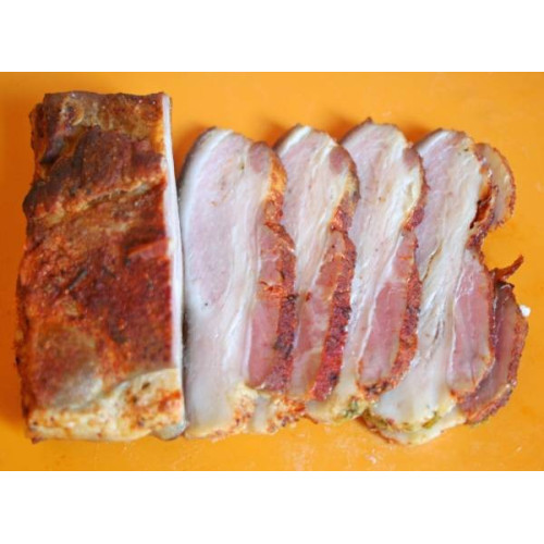 Грудинка свиная (горячего копчения)